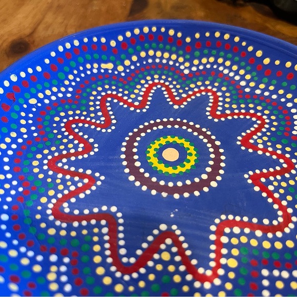Australian Aboriginal Art Dot Painting Mandala - Picture 2 of 4